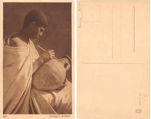Potter Arab jug painter *ca. 1910