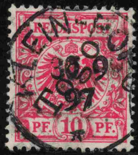 Togo Deutsche Post Michel 3 o gestempelt Krone Adler