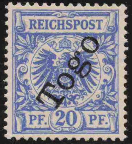 Togo Deutsche Post Michel 4  * ungebraucht Krone Adler  