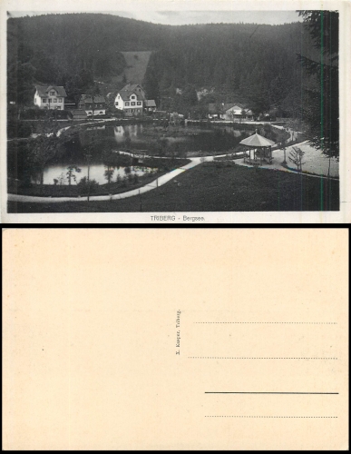 Triberg Bergsee *ca. 1930