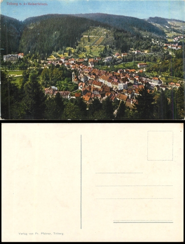 Triberg v. d. Kaiserfelsen *ca. 1925