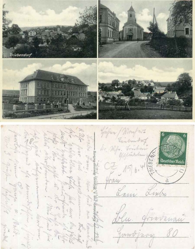Triebendorf Třebařov o 11.6.1941