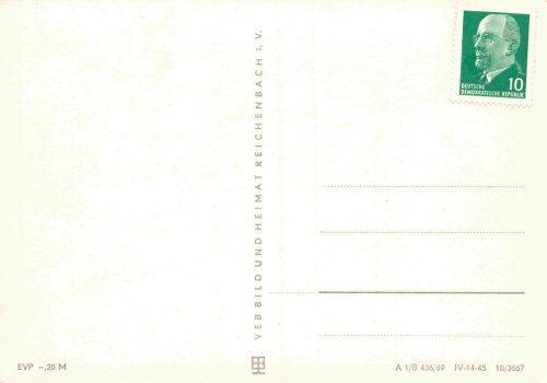 07819 Triptis Mehrbildkarte * 1969
