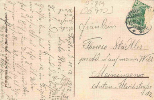 07819 Triptis Stadtteich o 1912