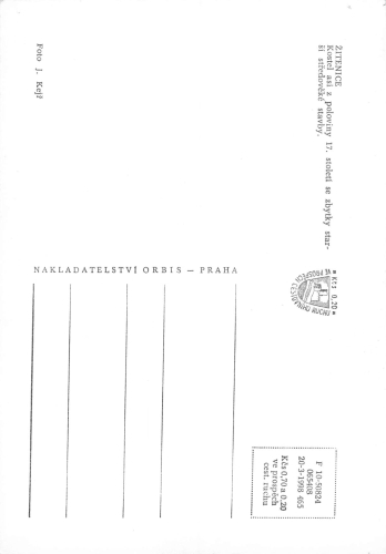 Zitenice Böhmen Schüttenitz * um 1970