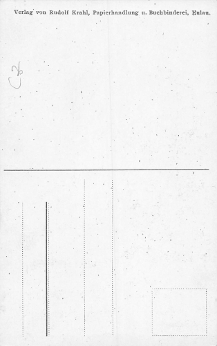 Eulau Schloss Böhmen Jílové * um 1910