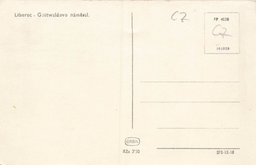 Liberec Böhmen Reichenberg * um 1950
