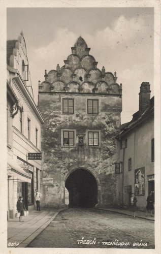 Trebon Tronickova Brana Böhmen Wittingau o 1928