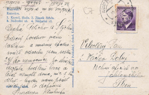 Katowitz Böhmen Katowitz o 1944