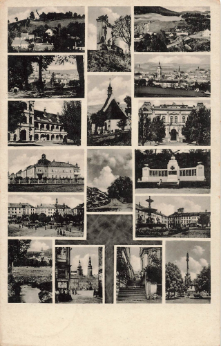 Mährisch Trübau Moravská Třebová Feldpost 2.WK 4. Komp. Landesschützen Reg. 1943