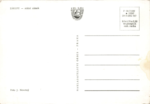 Zakupy Böhmen Reichstadt * um 1970