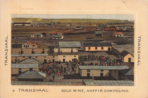Tschinkel A. Veje Laibach, Transvaal Gold Mine Litho ca. 1900