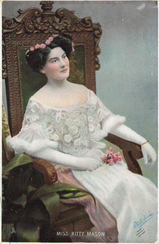 Miss Kitty Mason Tänzerin Tucks Post Card Photochromie * um 1910