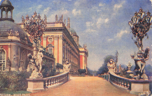 Potsdam New Palace Artist Postcard Tucks Oilette * circa 1910
