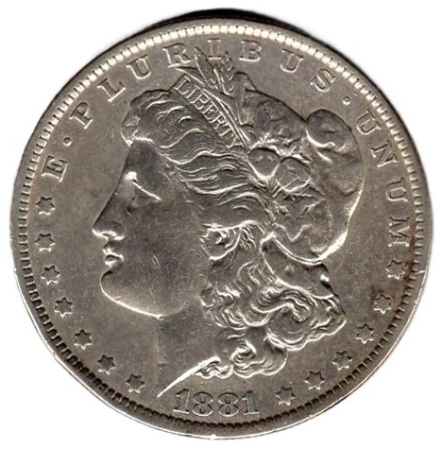 USA 1 Dollar 1881 O MORGAN