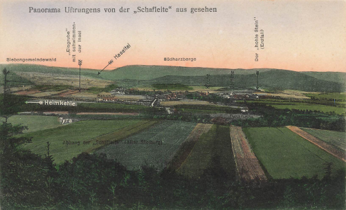06548 Uftrungen von der Schafleite * ca. 1920
