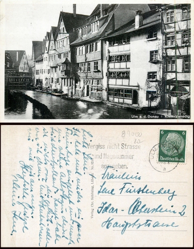 Ulm Klein-Venedig o 12.6.1936