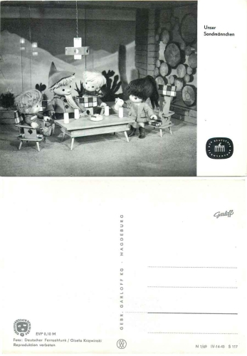 Our sandman at the table S117 GDR children's television *1969