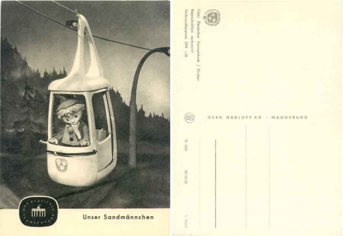Unser Sandmännchen mit Seilbahn S18/63  *1964