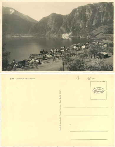 Unterach am Attersee * ca. 1930