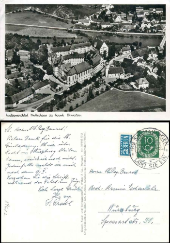 89617 Untermarchtal, Motherhouse of the Sisters of Charity o approx. 1953