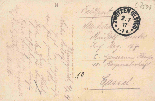 Unterröppisch Gera Thüringen Gasthof Reussisches Haus o 1917