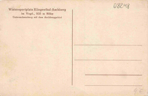 Untersachsenberg Klingenthal Sachsen * um 1920