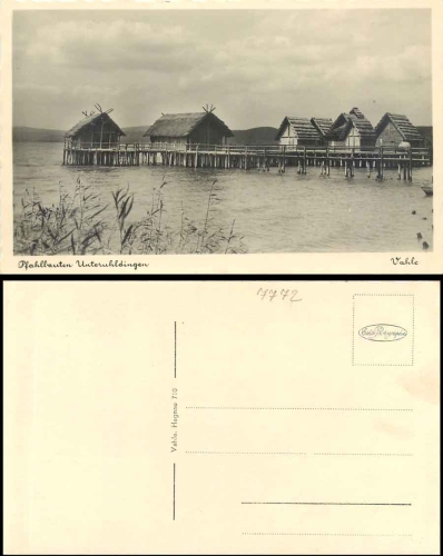 88690 Unteruhldingen Pfahlbauten * ca. 1940