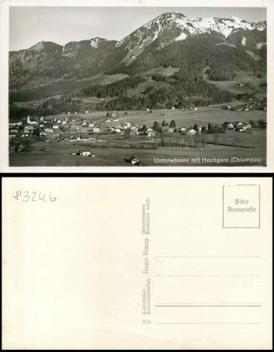 83246 Unterwoessen Chiemgau * ca. 1930