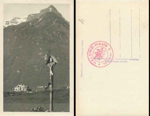 Valeriehaus mit Schareck * ca. 1940
