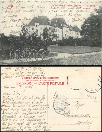 Vejle de Kellerske Anstalter Brejning o 18.3.1906