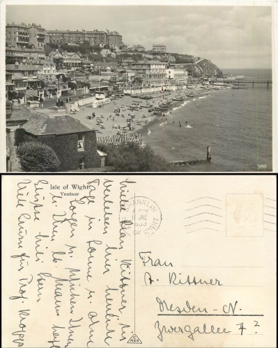 Isle of Wight Ventnor o 1.6.1933