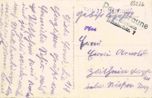 03226 Vetschau Spreewald Stadtbrücke gebraucht um 1930