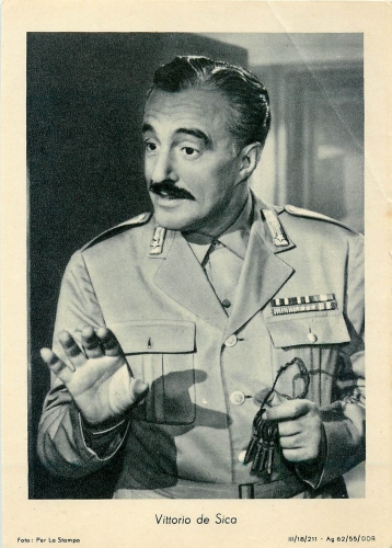 Vittorio de Sica Foto: Per La Stampa