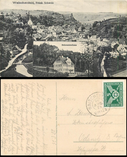 Waischenfeld Schwesternhaus o 29.08.1925