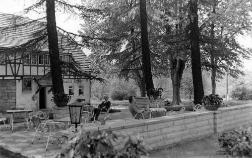 01848 Waitzdorf Hohnstein Sächsische Schweiz Ferienheim der Nagema Dresden o 1981