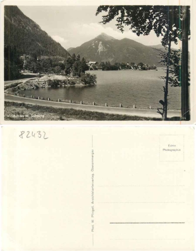 82432 Walchensee mit Jochberg * ca. 1930
