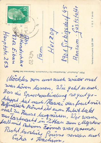 02739 Walddorf Kottmar o 1961