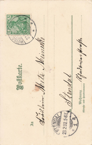 Waldenburg Fürstensteiner Grund Schlesien Wałbrzych o 1902
