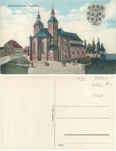 Walldürn Wallfahrtskirche *ca. 1920