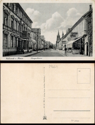 Walsrode, Langestraße *ca.1930
