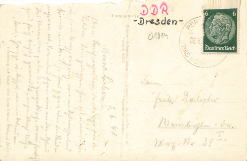 01814 Waltersdorfer Mühle Sächsische Schweiz o 1941 Hahn-Foto8578