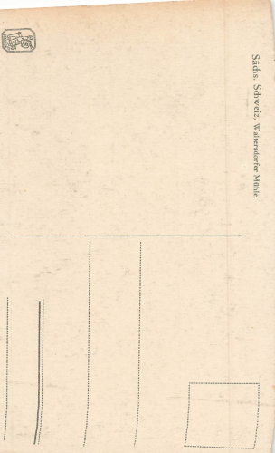01814 Waltersdorfer Mühle Sächsische Schweiz * um 1920