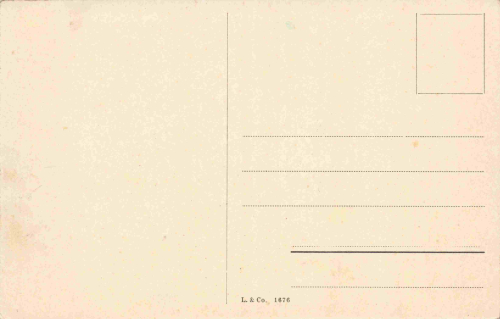 Wannsee, Berlin – View of the Swedish Pavilion – Vintage postcard, c. 1910