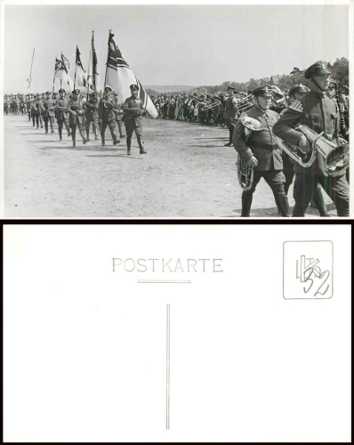 Wehrmacht Parade Echtfotokarte *um 1940