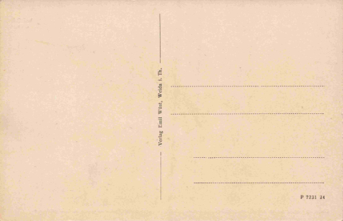 Weida Thüringen Hochwasser Katastrophe 1924 Bankwitz Lederfabrik Uferstrasse * 1924
