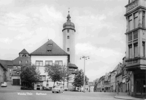 Weida Thüringen Rathaus o 1975