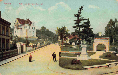 Weida Thüringen Bismarckdenkmal o 1917