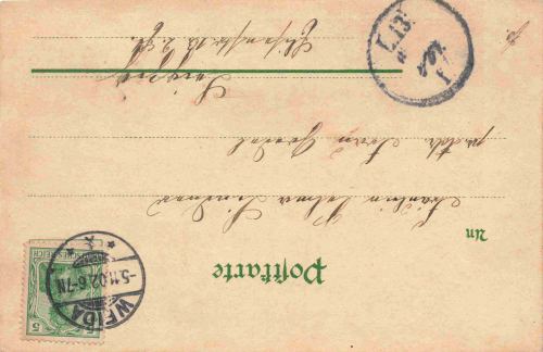 Weida Thüringen o 1902
