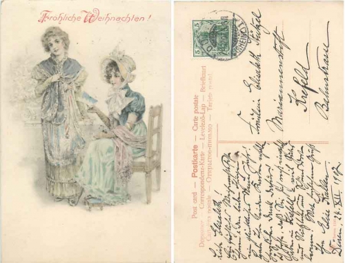 Christmas two ladies o 24.12.1907